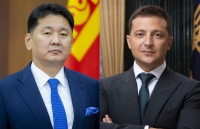 Монгол Улс, Украин Улсын төрийн тэргүүн нар утсаар ярив